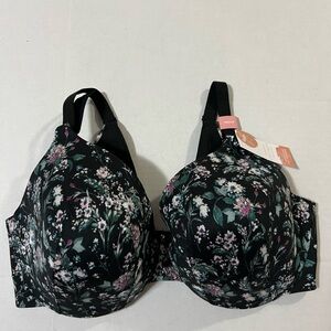 Floral Black Bra from Lane Bryant